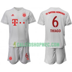 Bayern Monaco Thiago Alcantara 6 Bambino Maglia Trasferta 2020/2021 Manica Corta (+ Pantaloncini)